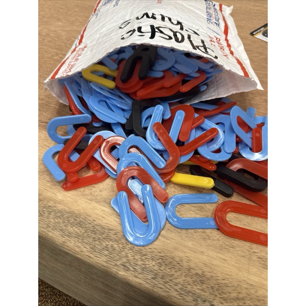 Plastic Shims, Horseshoe U Shims Blue 1/16 Red 1/8 Yellow 3/16 Black 1/4